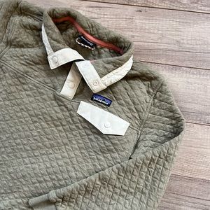 Patagonia Cotton Quilt Snap-T Pullover Sweatshirt